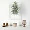 3.5ft. Winnipeg Pine Artificial Christmas Tree in Decorative Planter